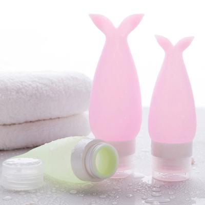 Cartoon Kosmetik Schlauch Versiegelt Auslaufsicher Tragbar Silikagel Verpackungsflasche Lotionflasche
