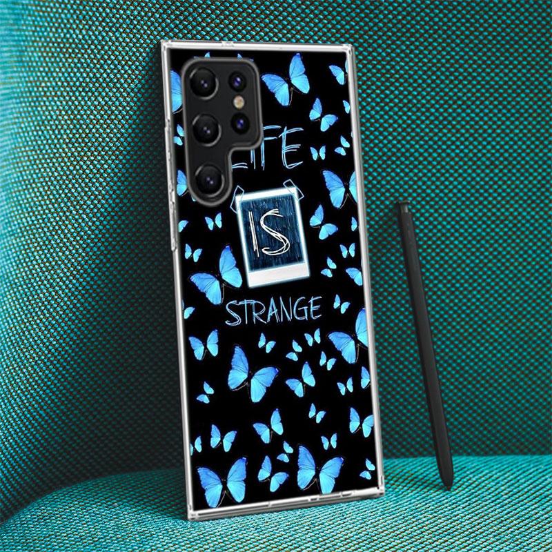 Life Is Strange Capa Phone Case For Samsung S26 Ultra S25 Edge Galaxy S23 S21 S20 S24 FE S22 S10 Plus Cover Clear TPU Shell Coqu