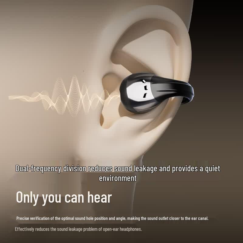 Newman Open-Ear Clip-On Bluetooth Earbuds