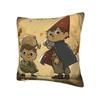 Over the Garden Wall Pillow Case  Kawaii Pillow Cover Graphic Pillowcases For Living Room Sofa