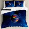 Outer Space 3Pcs Bedding Sets 3D Digital Printing Custom Quilt Duvet Cover Set Home Queen King Quilt Pillowcase