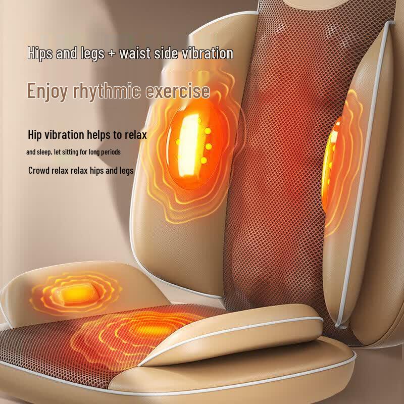 AUX Full Body Heated Massage Cushion CN plug (adapter included)