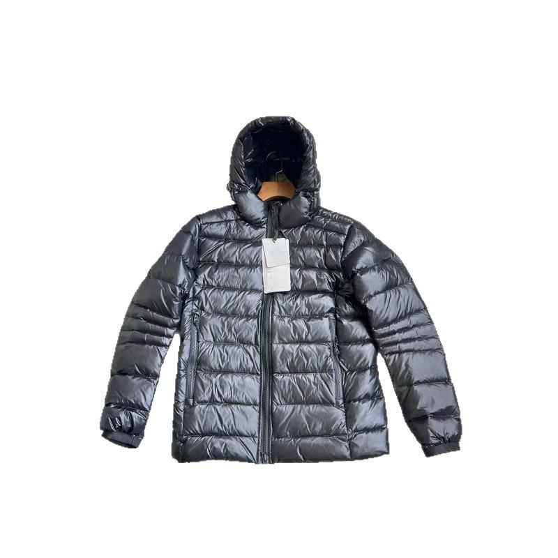 Big Goose high-end light down jacket autumn and winter men's and women's hooded casual versatile warm strap light jacket