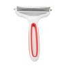 2 in 1 Pet Grooming Brush Washable Pet Dematting Comb Deshedding Tool Undercoat Rake for Cat Dog Removing Knots Tangles