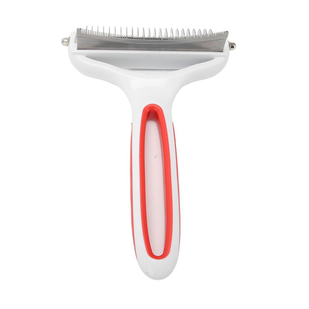 2 in 1 Pet Grooming Brush Washable Pet Dematting Comb Deshedding Tool Undercoat Rake for Cat Dog Removing Knots Tangles