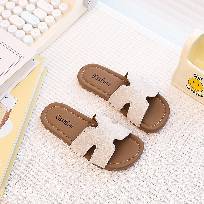 Slippers voor meisjes, Platte Sandalen, Schoenen met Zachte Zool