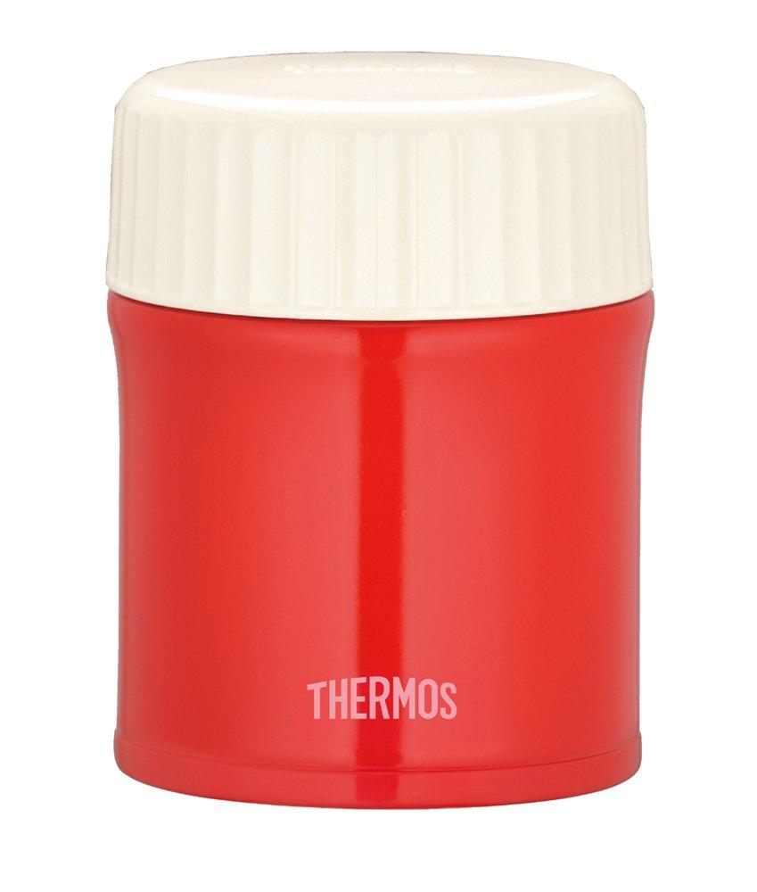 THERMOS Vacuum Insulated Food Container, 0.38L, Tomato, JBI-380 TOM