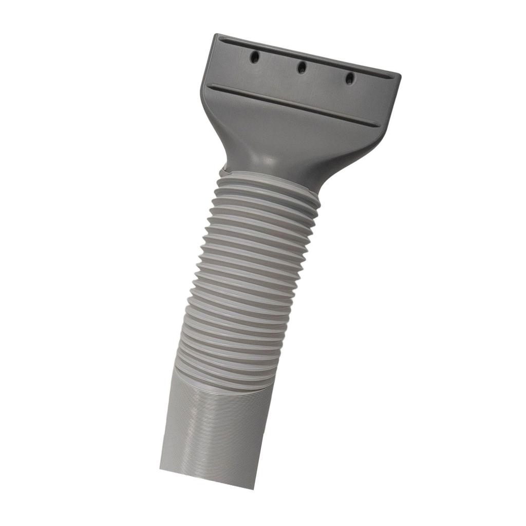 Air Conditioning Exhaust Pipe Flat Vent Hose Connector for Mobile Air Conditioning Units Heat Resistant ABS Texture