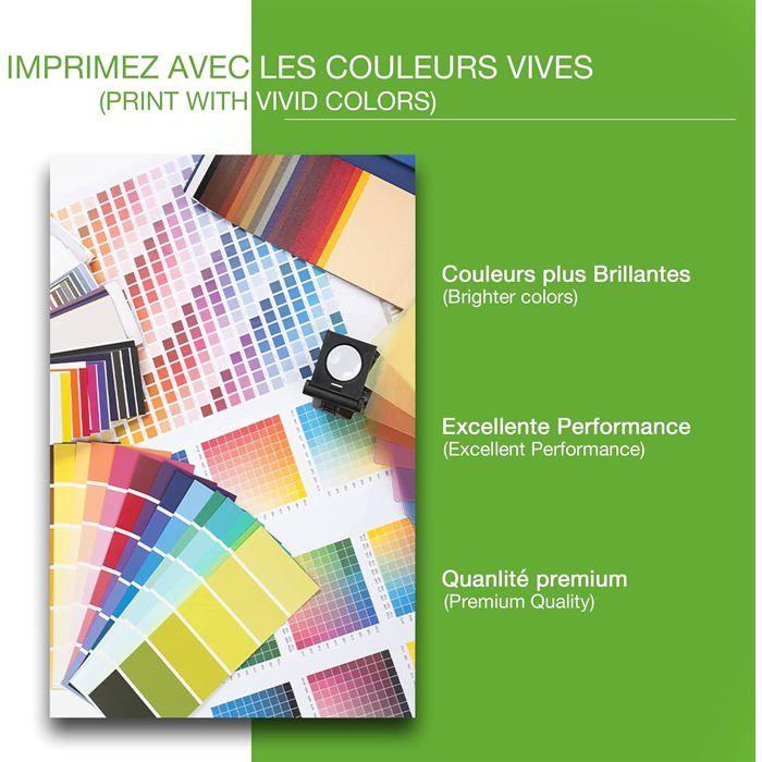 Cartuș de cerneală compatibil - MADEMOISELLE TISS - 503XL - Multicolor - Pachet de 5 - Jet de cerneală
