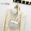 Cozy Up Xiaoxiangfeng Two-piece Travel Crossbody Diamond Grid Bag
