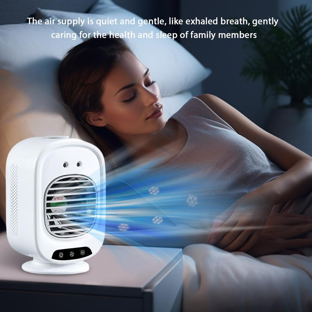 Portable Desktop Spray Coolings Fan Student Dormitory Fan USB Silent Large Wind Fan