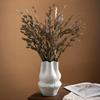 Wabi-sabi Modern Large European Ceramic Vase for Living Room or Dining Table Flower Arrangements