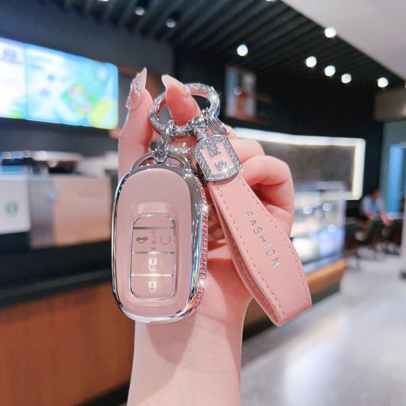 High-End Key Cover for 2024 CRV, 11th Gen Civic, Accord, XRV, Haoying, HRV Cars