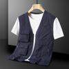 Jarní a podzimní pytel Pánské střední a starší osoby Venkovní volný čas Velká vesta Tooling Vest Vesta Vesta Vesta