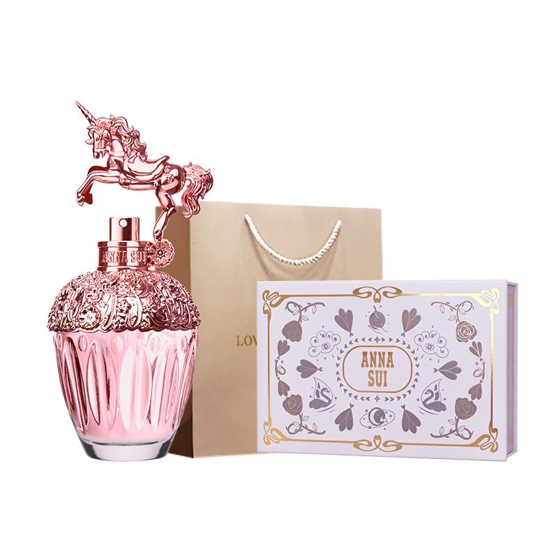 Anna Sui Pegasus Women's Perfume Woody Floral Eau De Toilette EDT Box Rose Tianma Womens Perfume-30ml Gift Bag