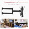 Universal Telescopic Swing TV Stand: Adjustable Wall Mount for 14-42 Inch TVs (Model 117B-2)