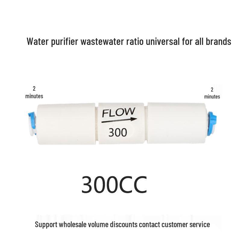 

Quick Connect RO Water Purifier with 2-Point Waste Ratio Controller Valve Accessories