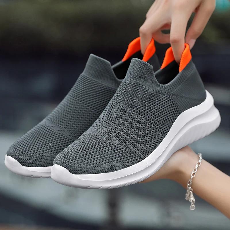 

Fashion Hot Sale Men Casual Shoes Ultralight Comfortable Walking Shoes Unisex Men Women Sock Mouth Sneakers Tenis Masculino Zapatillas 45