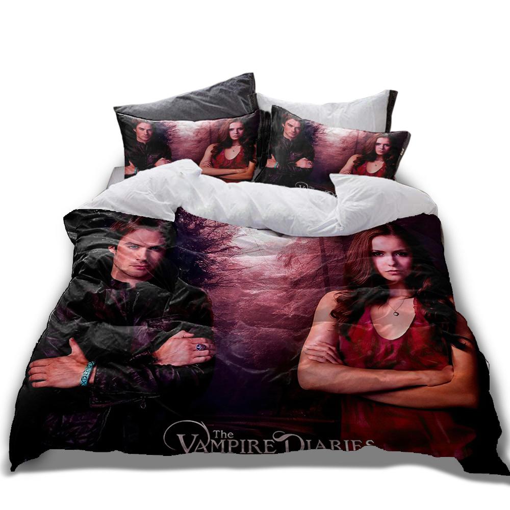 Die Twilight Saga Bedruckte Bettwäsche Sets Bella Vampir Mädchen Bettbezug Bettdecke Set Exquisites Bettwaren Set Luxus Geschenk