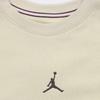 Jordan ESSENTIALS Logo Print Crew Neck Fleece Lined Casual Sweatshirt Men's Rattan Yellow FV8451-282