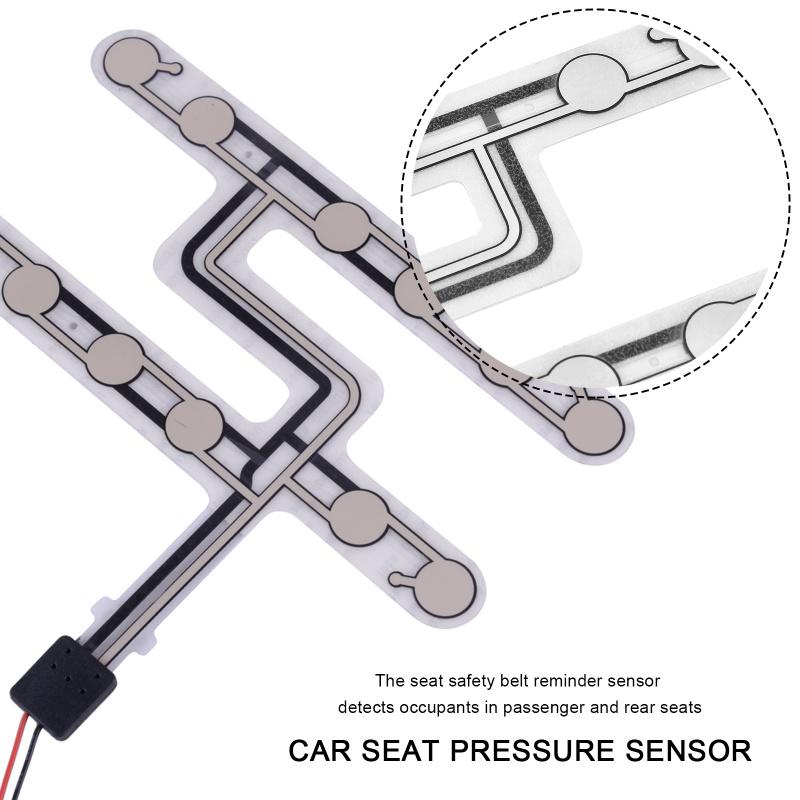 1 Pcs Universal Car Seat Pressure Sensor Safety Belt Warning Reminder Pad Occupied Seated Alarm