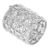 Makeup Brush Holder Crystal Metal Durable Elegant Style Wide Application Pen Holder for Brush