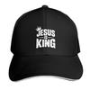 Jezus Jest Moim Królem Chrześcijańska Wiara Katolicka Czapka Modna Codzienna Czapki Baseballowe Regulowany Kapelusz Hip Hop Letnie Unisex Czapki Baseballowe