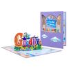 Celebratory Graduation and Retirement Card Elegant Paper 3D Greeting Card for Memorable Graduation Retirement Farewells