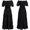 Medieval Renaissance Stage Cosplay Costume Halloween Retro Women's Long Dress Cosplay Role-Playing Costume