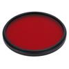 Threaded Camera Lens Filter Full Red Color Filter Optical Glass for Nikon Camera Lens