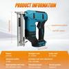 2000W 2-In-1 Cordless Portable Electric Nail Gun Handheld Electric Nailer Stapler Woodworking Repair Machine