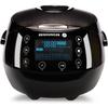 Reishunger Rice Cooker Rice Cooker & Black Digital Steam Cooker with Ceramic Bowl - 12 Programs, 7-phase Technology, 1.5