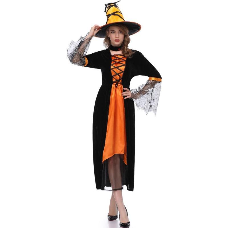 Halloween Cosplay Costumes Adult Witch, Party Witch Demon Show Costumes