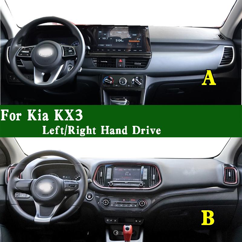 For Kia KX3 K900 Dashmat Dashboard Cover trument Panel ulation Sunscreen Pad Anti-Dirt Proof Dash Mat Ornaments