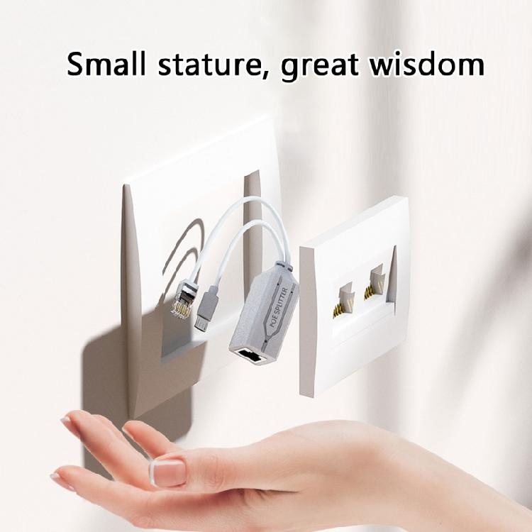 Integrated Short Circuits Protect Micros USB/Type c Poe Splitter Power Supply 40V To 5V Converters For Security Cameras