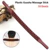 1Pcs 59 Beads Back Massage Stick Tendon Scraping Tool for Back Neck Waist Legs and Abdomen Massage