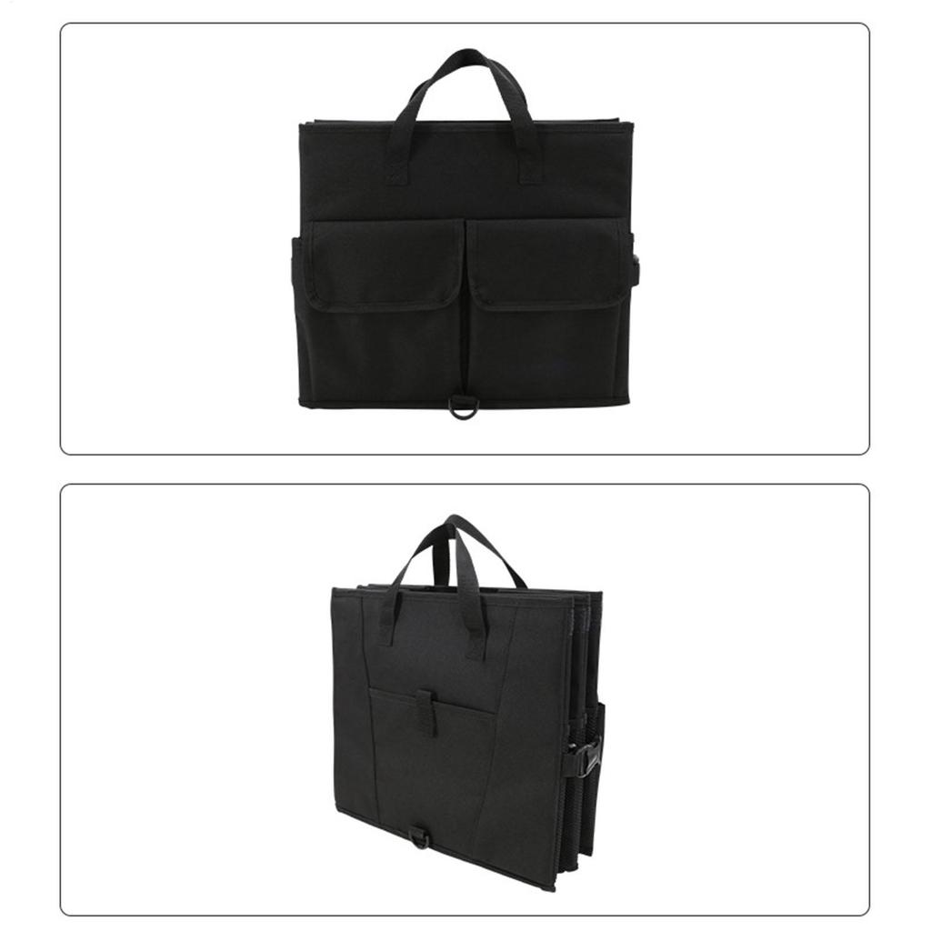 Car Trunk Organizer Foldable Storage Box Multifunctional SUV Auto Accessories for Travel Camping Picnic Snack Daily Commuting