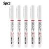 5 Long Pointed Marker Pens
