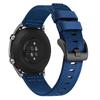 Nylon Watch Military Watch Replacement Fabric Double Strap Nylon Quick Buckle [ANNEFIT] Band, Band, 22mm, Belt, Release, Blue/Black