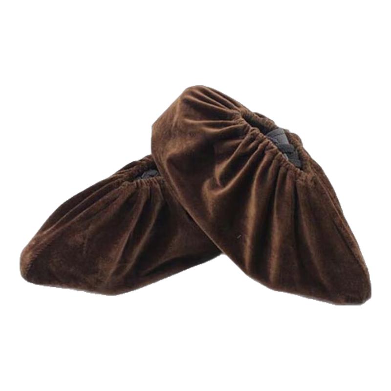 Ansairui Reusable Anti-Slip Flannel Shoe Covers