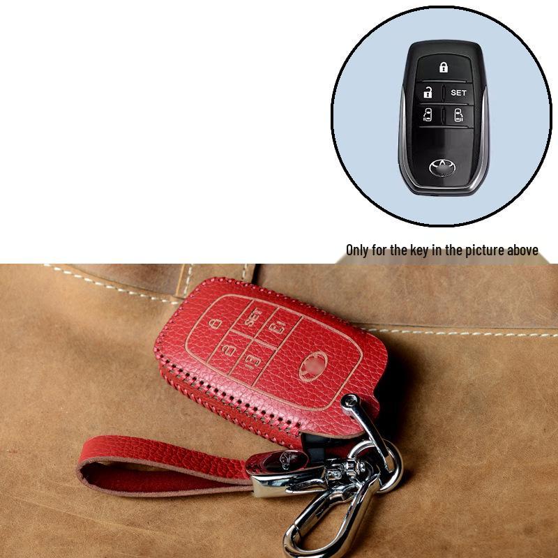 Key Case Keychain for Toyota Crown, Levin, Corolla, RAV4, C-HR, Camry, Vellfire, Sienna