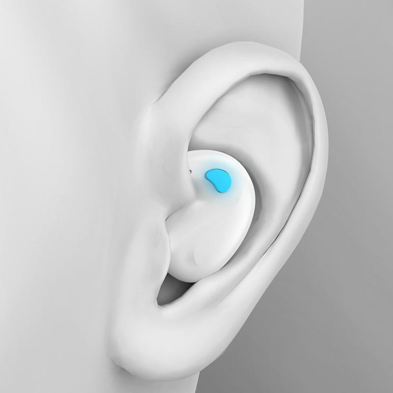 VAORLO Mini In-Ear Earbuds Sleeping Earphones Painless Wear HiFi Stereo Headset HD Microphone Invisible Headphones For All Smartphones