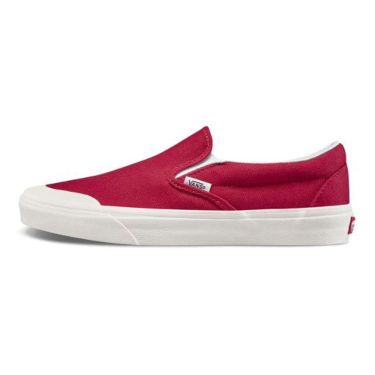 

Красные кроссовки унисекс Vans Classic Slip-On 138 Tango VN0A3TKBFTZ