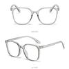 Trendy Retro Square Eyeglass Frames for Men & Women - Lightweight & Comfortable with Flat Lenses