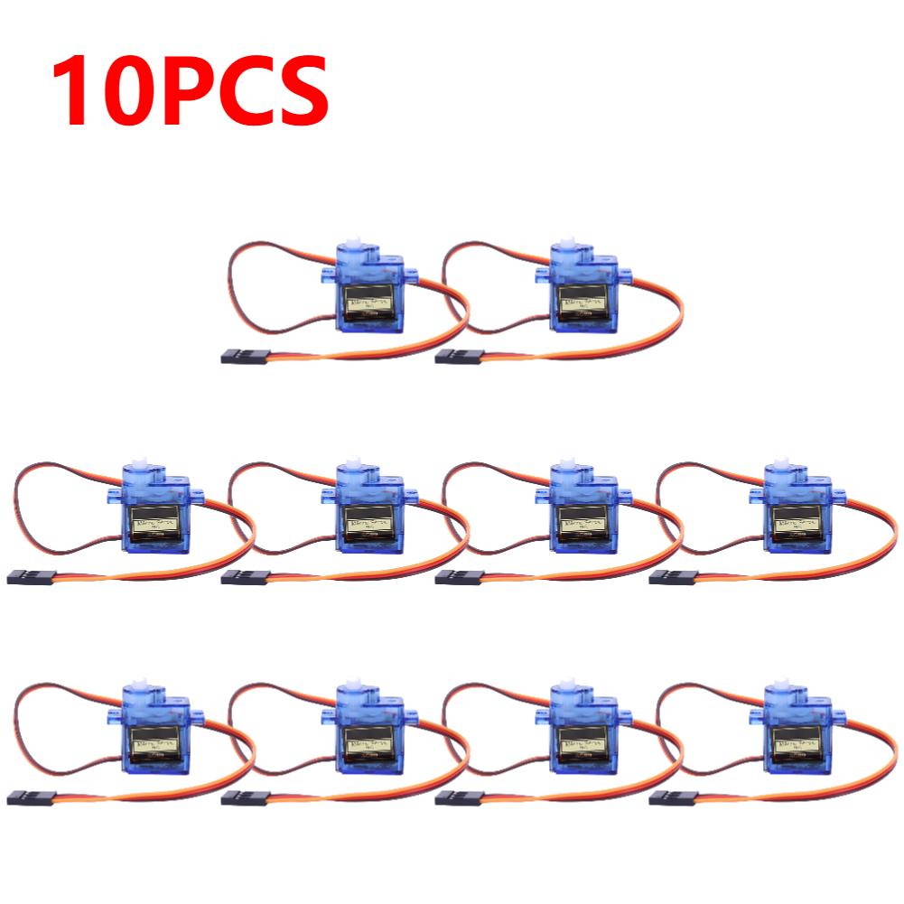 1-10PCS SG90 9G Micro Digital Servo Motor 180/360Degree for Rc Helicopter Toy Airplane Aircraft Fixed-Wing Gear Servo Motor