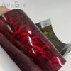 9D pet Glossy Quality red Carbon Fiber Vinyl car Wrap Film with Air Release Car Body Foil Self-Adhesive Stickers Car Accessories