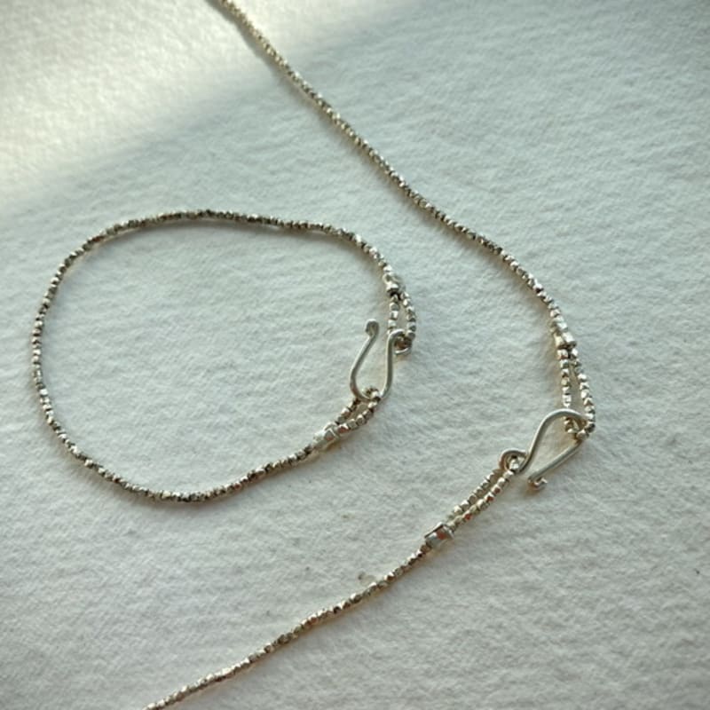 

SUZURAN timeless stardust silver bracelet Timeless Stardust Karen silver bracelet 15cm