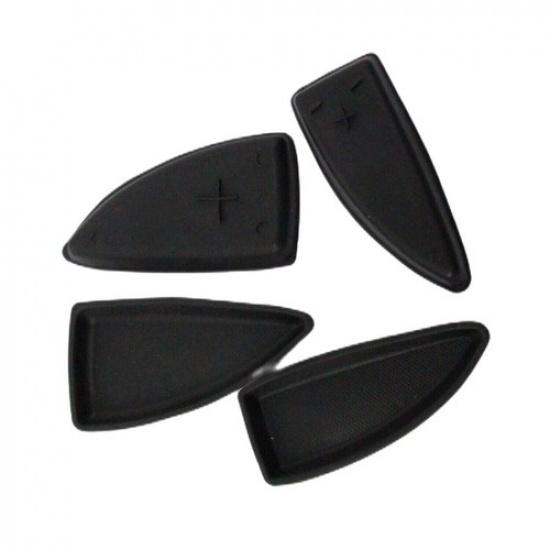 4x Interior Front and Rear Door-Switch Bezel Cap Set Black for Chevrolet Malibu