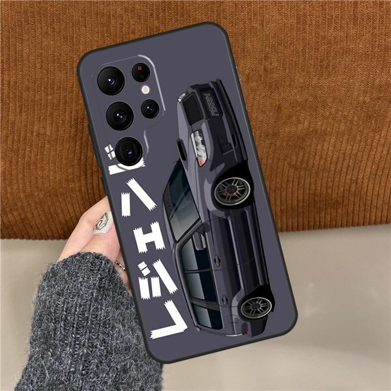Tokyo JDM Drift Sport Car Phone Case For Samsung Galaxy S25 Ultra S9 S10 Plus S20 S21 S22 S23 FE S24 Ultra Back Cover