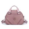 Women's Wrinkled Bag Solid Color Handbag Middle-aged Mother Bag Large Capacity Shoulder Crossbody Bag